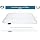 Bluewave Bedding Extra Slim Max Cool CarbonBlue Gel Memory Foam Pillow for Stomach and Back Sleepers - Thin, Flat Design with Advanced Cooling (1.75-Inch Height, Standard Size)