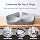 C Cushion Lab Patented Pressure Contoured Memory Foam Seat Cushion