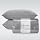 Calvin Klein Charcoal Knit Soft Plush Washable Pillow