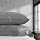 Calvin Klein Charcoal Knit Soft Plush Washable Pillow