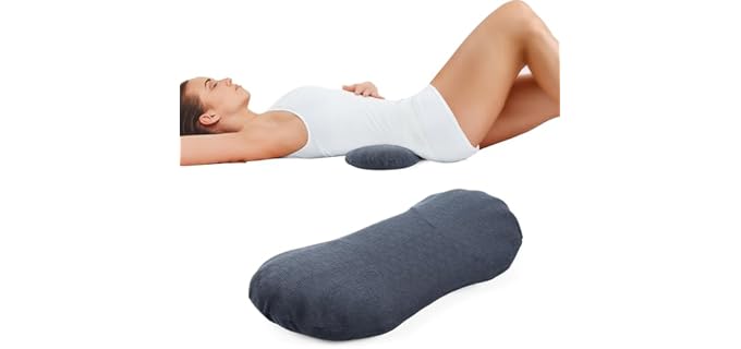 Comfythera Classic Hypoallergenic Memory Foam Lumbar Pillow