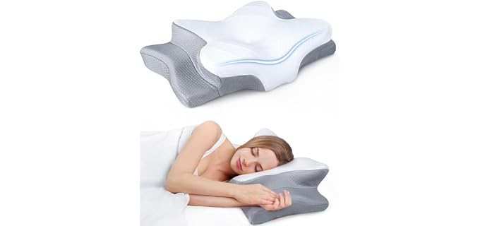 Cozyplayer Ultra Pain Relief Memory Foam Pillow