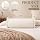 CrystalSylara Ruffle Bolster x Pillow Cover