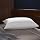 Cuddledown Organic Cotton Firm Hypoallergenic Down Alternative Pillow