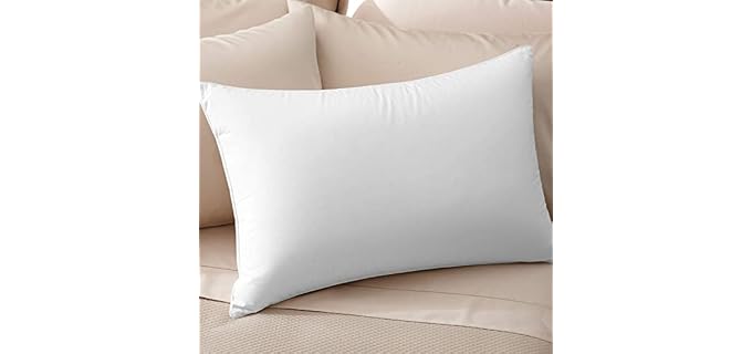 Cuddledown Dreamstead Firm Hypoallergenic Down Alternative Pillow