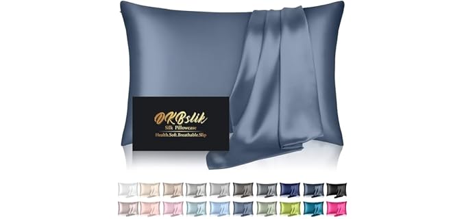 DKBslik Mulberry Silk Pillowcase