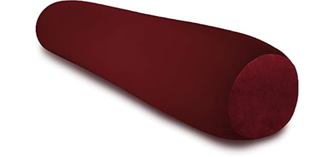 Deluxe Comfort Classic Pregnancy Contoured Microbeads Body Pillow