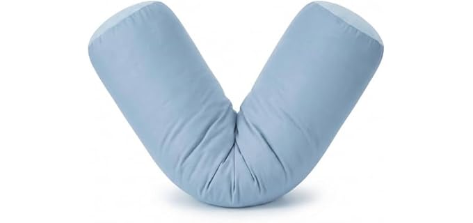 Deluxe Comfort Mooshi Washable Pregnancy Microbeads Body Pillow