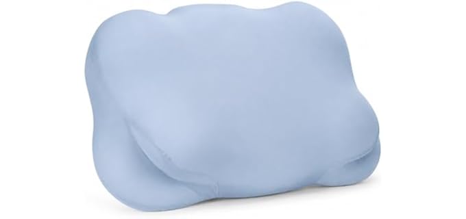 Diicrin Cloud Cervical Cooling Contoured Memory Foam Pillow