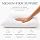 East Coast Bedding White Goose Down Pillow