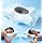 Emircey Approved Cervical Cooling Contoured Memory Foam Pillow