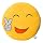 EvZ Yeah Emoji Soft Plush Washable Pillow