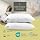Farm To Home Organic Cotton Washable Hypoallergenic Down Alternative Pillow