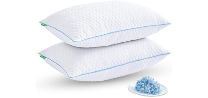 Friendriver Classic Adjustable Shredded Memory Foam Pillow