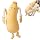 Generic Mango Plush Soft Long Body Pillow