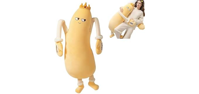 Generic Mango Plush Soft Long Body Pillow