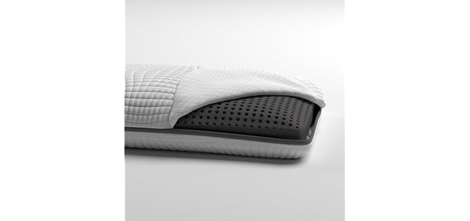 Generic Charcoal Ventilated Washable Memory Foam Pillow