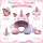 Gilprop Unicorn Adjustable Memory Foam Travel Pillow
