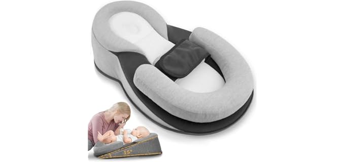 Gotvspt Baby Feeding Wedge Pillow