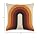 Groovy Classic / Retro Vintage 70's Gifts Geomtric Shape Throw Pillow