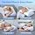 Homca Cervical Soft Contoured Memory Foam Pillow