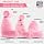 Husband Pillow Pink Shredded Memory Foam Reading Pillow