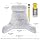 Husband Pillow XXL Shredded Memory Foam Reading Pillow