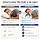 Ikstar HSA FSA Washable Contoured Memory Foam Pillow