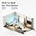 Iris Usa Woozoo Desk Cooling Adjustable Fan