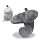 J-Pillow Jensens Inventions Washable Memory Foam Travel Pillow