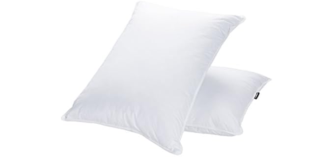 Ja Comforts Feather Soft Washable Goose Down Pillow