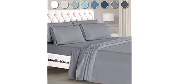 Janska Mueller UltraTemp Washable Hypoallergenic Cooling Sheet Set