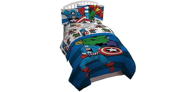 Jay Franco Marvel Comics Soft Travel Washable Long Pillowcase