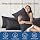 Jollyvogue Black Plush Washable Down Alternative Pillow