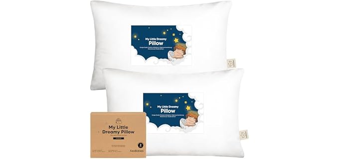 KeaBabies Toddler Year Soft Travel Washable Pillowcase