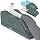 KingPavonini Leg Elevation Memory Foam Knee Pillow
