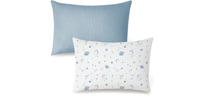 Konssy Muslin Toddler Pillowcase