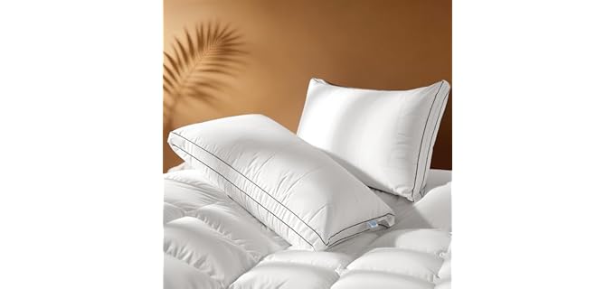 LIANLAM 3-Layer Adjustable Goose Down Pillow