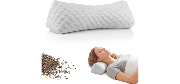 LUMVORA Cervical Buckwheat Hulls Pillow