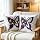 Leebright Embroidered Throw Soft Washable Contoured Pillow Cover