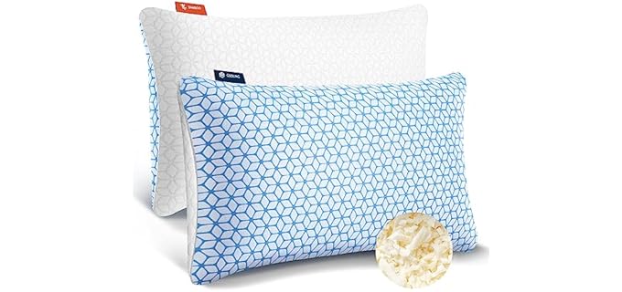 Love Attitude Pillow Shredded Memory Foam Pillow