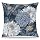 Lukipom Vintage Blue Washable Pillow Cover