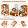 MLdian U Shaped Plush Body Pillow