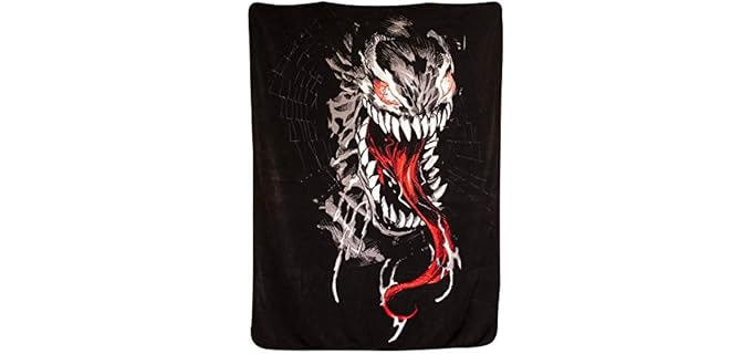 Marvel Venom Lightweight Soft Long Blanket