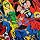 Marvel Comics Superheroes Soft Long Blanket