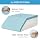 Megcxit Leg Elevation Soft Memory Foam Wedge Pillow