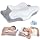 Missleep Cervical Cooling Contoured Memory Foam Pillow