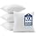 Miulee Classic Firm Washable Contoured Pillow Insert