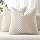 Miulee Decorative Throw Soft Washable Pillow Cover