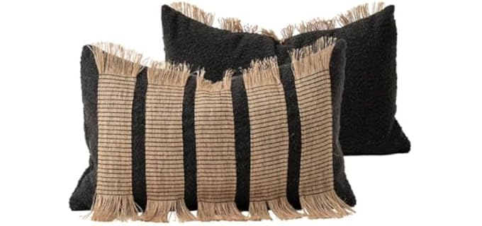 Mocofo Striped Soft Pillow Cover